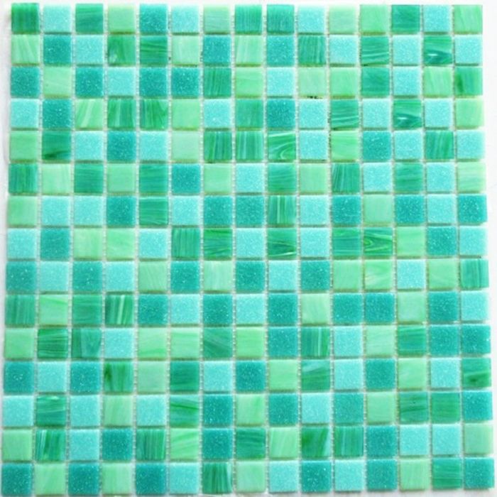 ROYAL SEYCHELLE zöld üvegmozaik