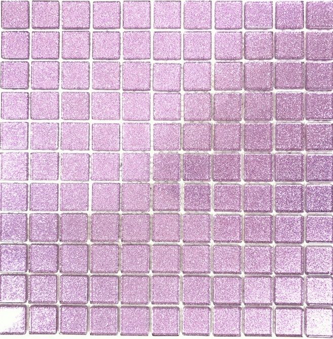 GLITTER 25.50 LILA kristályüveg mozaik