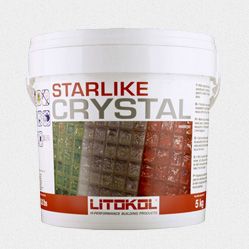 5 kg LITOKOL STARLIKE CRYSTAL EVO-színtelen epoxy gyanta fugázó