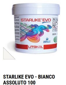 STARLIKE EVO BIANCO ASSOLUTO epoxy gyanta