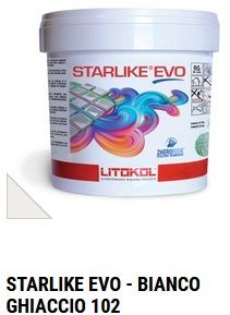 2,5 kg STARLIKE EVO BIANCO GIACCIO epoxy gyanta