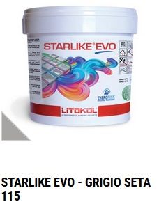 STARLIKE EVO GRIGIO SETA epoxy gyanta