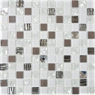 Fehér Bauhaus Mozaik Csempe