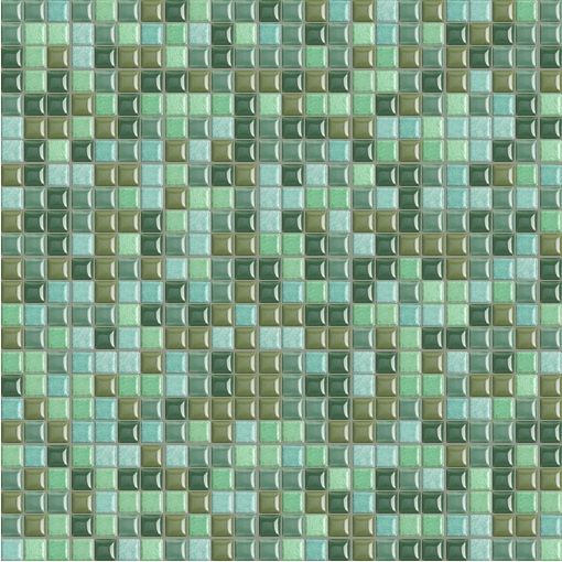 1.1 ELBA zöld kerámia mozaik