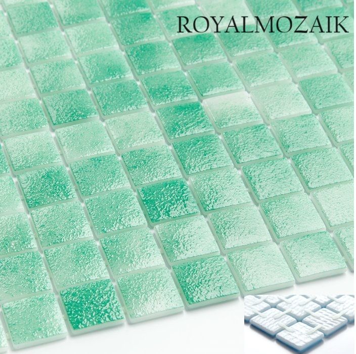 ROYAL TIRRENO zöld medence mozaik