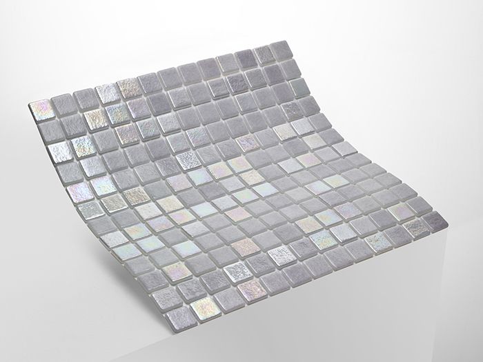 VOLGA Szürke Gyöngyház Extrás Kültéri Medence Mozaik Burkolat