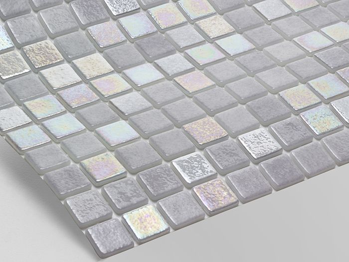 VOLGA Szürke Gyöngyház Extrás Kültéri Medence Mozaik Burkolat