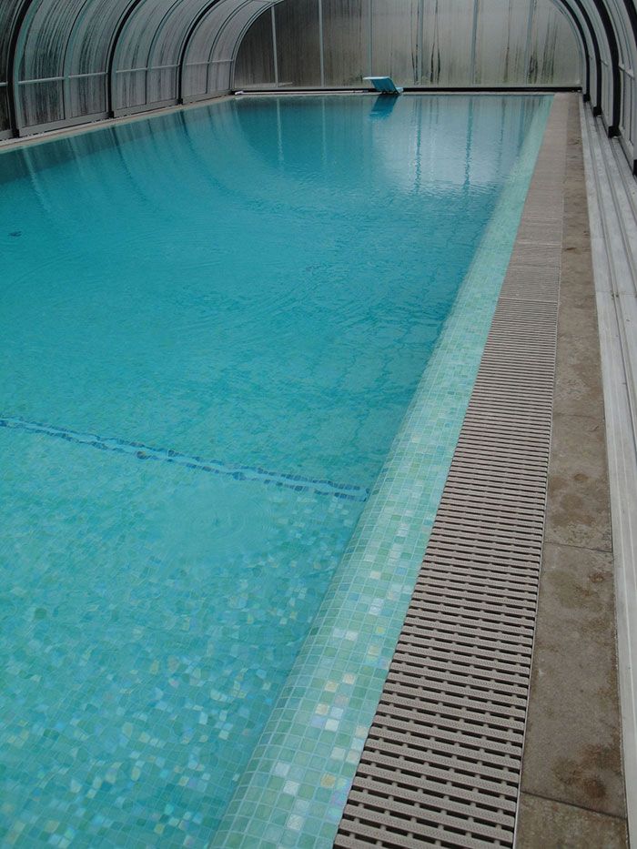 INDO Zöld Gyöngyház Extrás Kültéri Medence Mozaik Burkolat