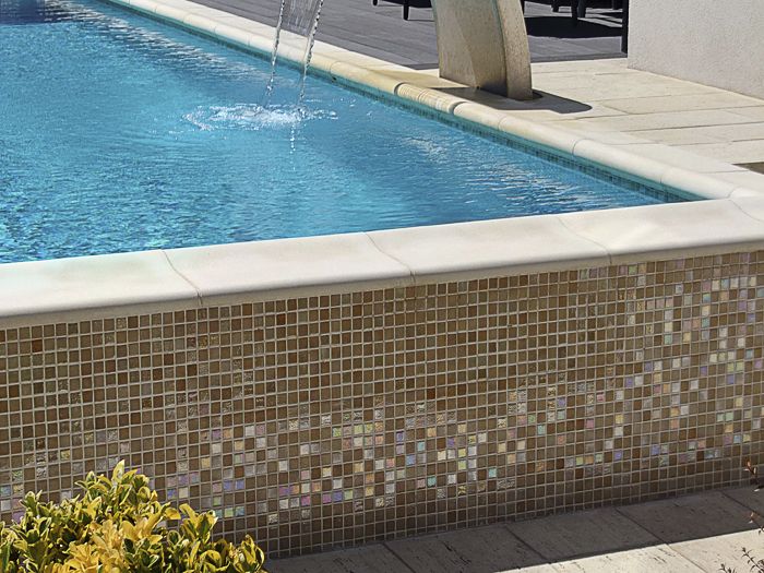 ORINOCO Barnás Gyöngyház Extrás Kültéri Medence Mozaik Burkolat ORINOCO Barnás Gyöngyház Extrás Kültéri Medence Mozaik Burkolat