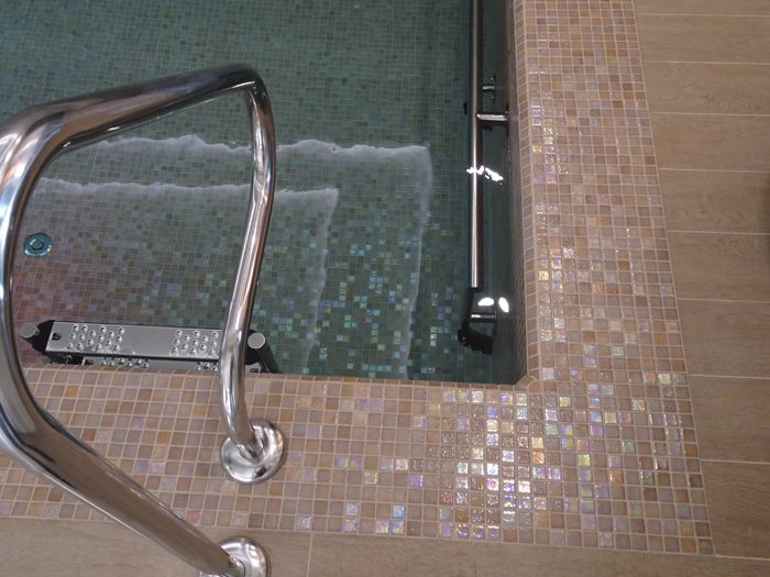 EBRO Barnás Gyöngyház Extrás Kültéri Medence Mozaik Burkolat EBRO Barnás Gyöngyház Extrás Kültéri Medence Mozaik Burkolat