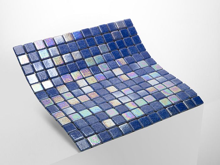 UROLA Kék Gyöngyházas Extra Kültéri Medence Mozaik Burkolat