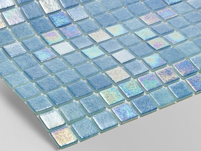 ORIA Kék Gyöngyházas Extra Kültéri Medence Mozaik Burkolat ORIA Kék Gyöngyházas Extra Kültéri Medence Mozaik Burkolat