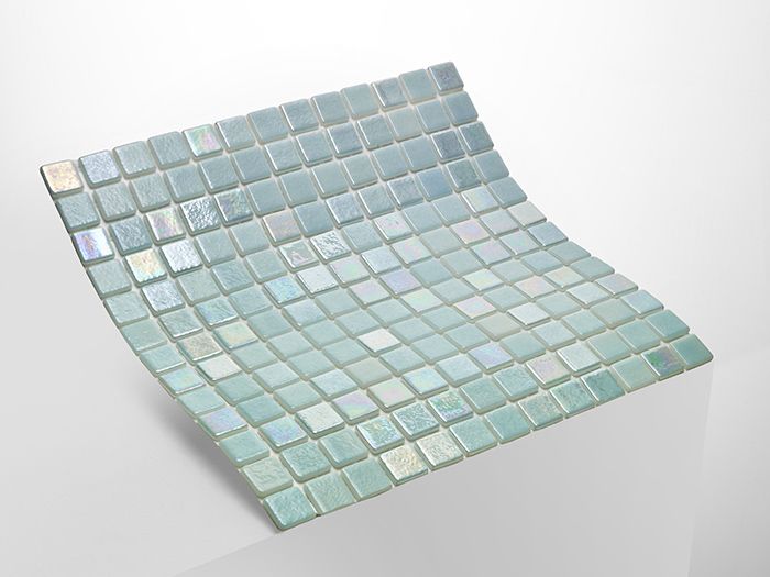 ADUR Türkiz Gyöngyházas Extra Kültéri Medence Mozaik Burkolat