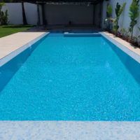 ADUR Türkiz Gyöngyházas Extra Kültéri Medence Mozaik Burkolat