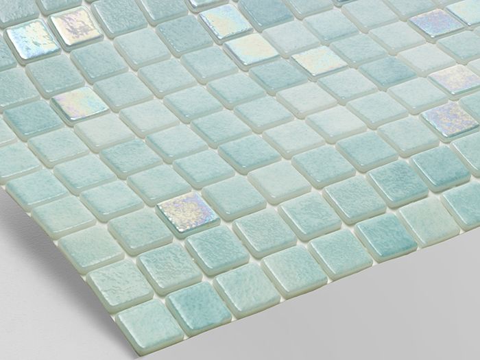 CHAVO Türkiz Gyöngyházas Extra Kültéri Medence Mozaik Burkolat CHAVO Türkiz Gyöngyházas Extra Kültéri Medence Mozaik Burkolat